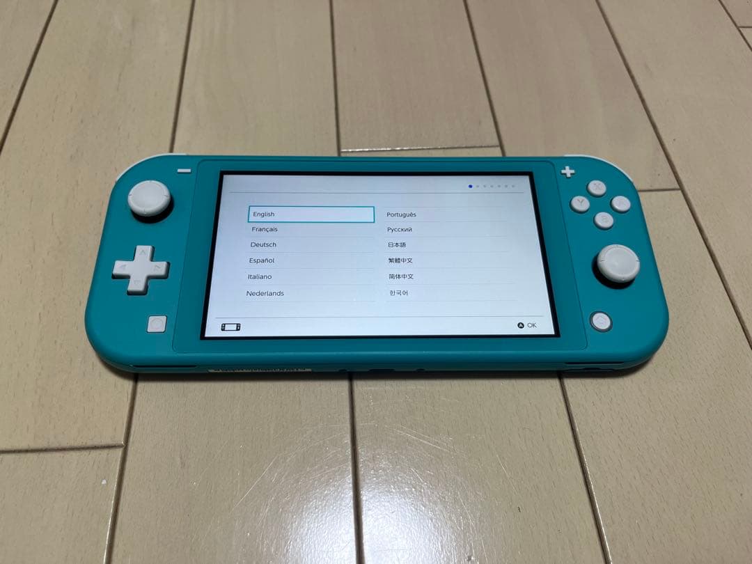 Nintendo Switch Lite ターコイズ(SDカード・ケース付)