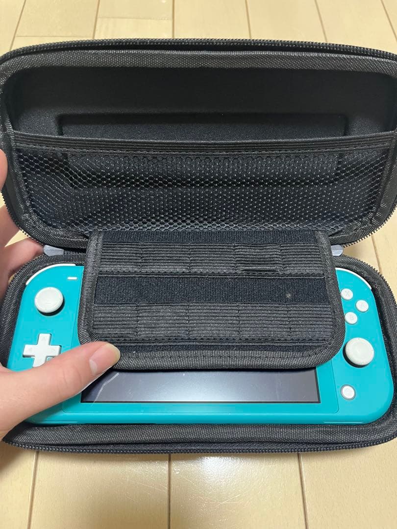 Nintendo Switch Lite ターコイズ(SDカード・ケース付)