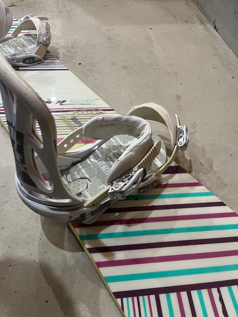 BURTON FEATHER 144㎝　3点セット　即日発送可能