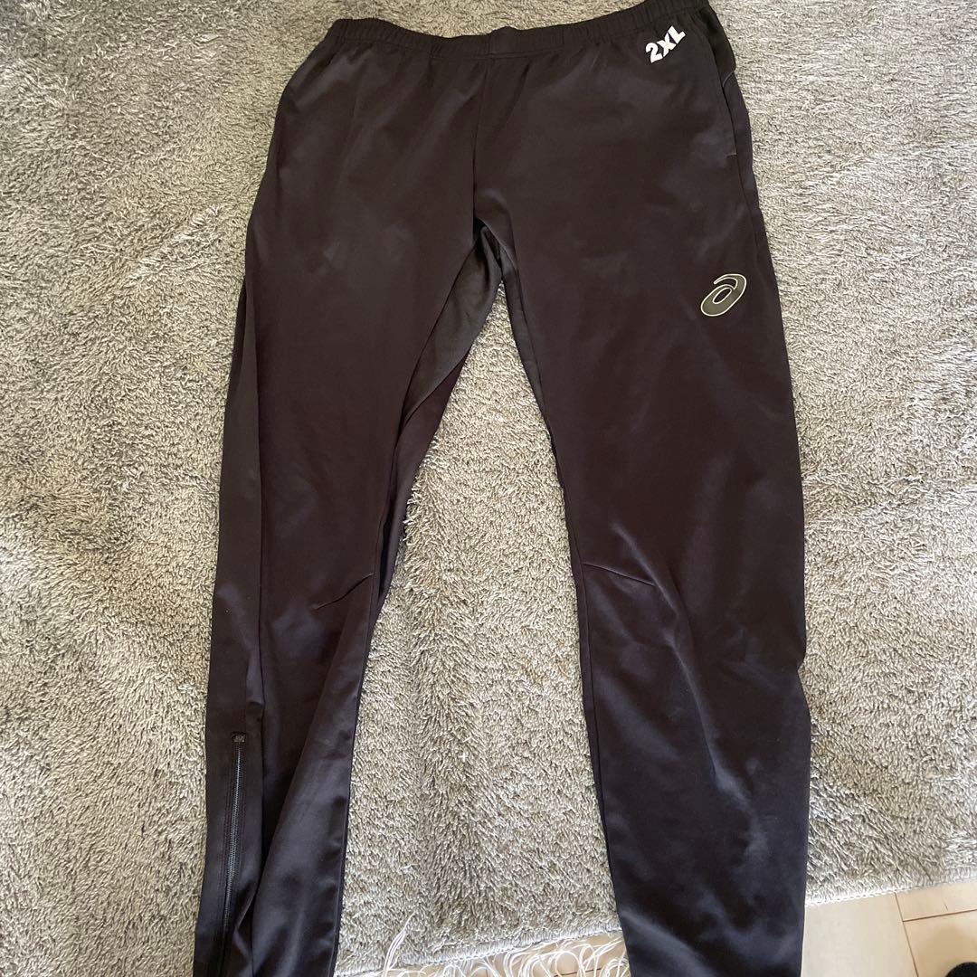 アシックス 長袖ジップアップウェア 2XL セット