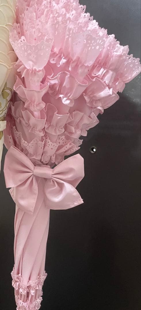 Angelic Pretty フリルミルフィーユアンブレラ　ピンク　傘