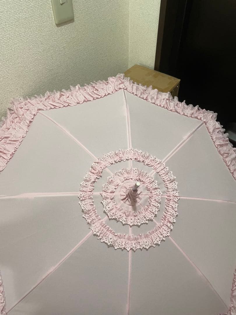 Angelic Pretty フリルミルフィーユアンブレラ　ピンク　傘