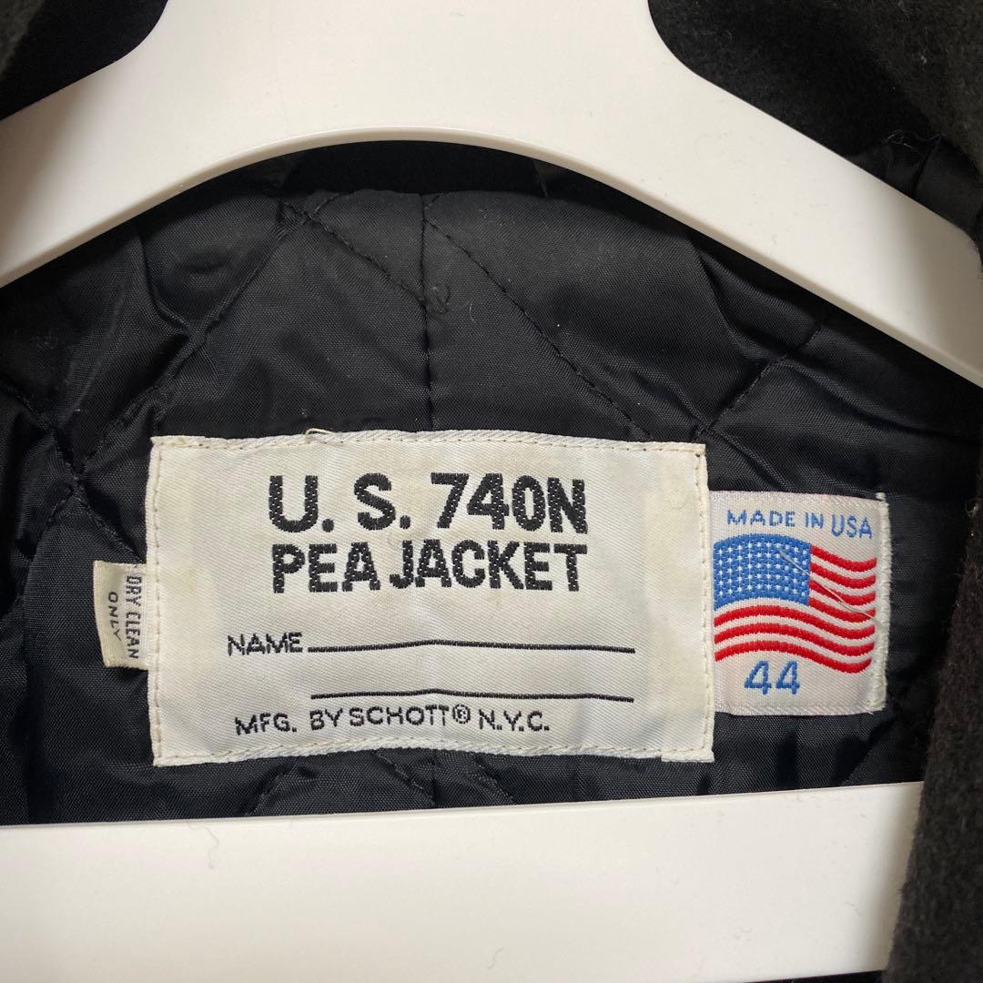 SHOTT 740N Pコート　44 サイズの希少品