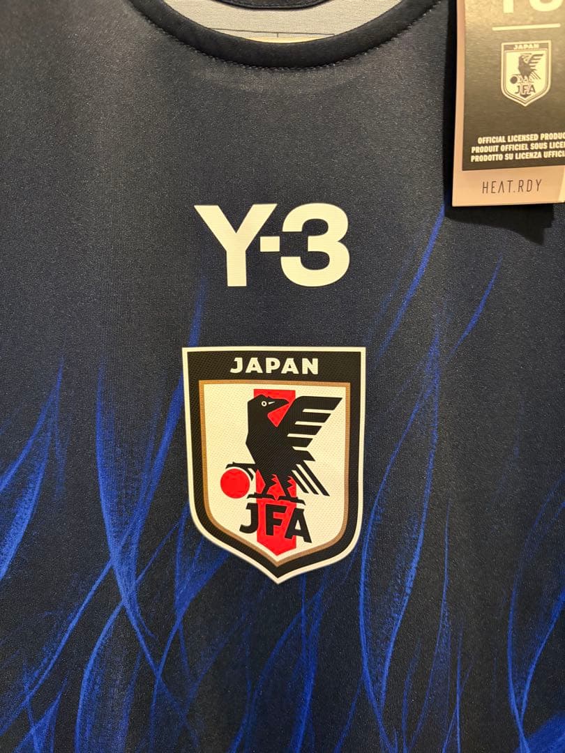 日本代表　ユニフォーム　タグ付　新品　y3 アディダス　ゲームシャツ