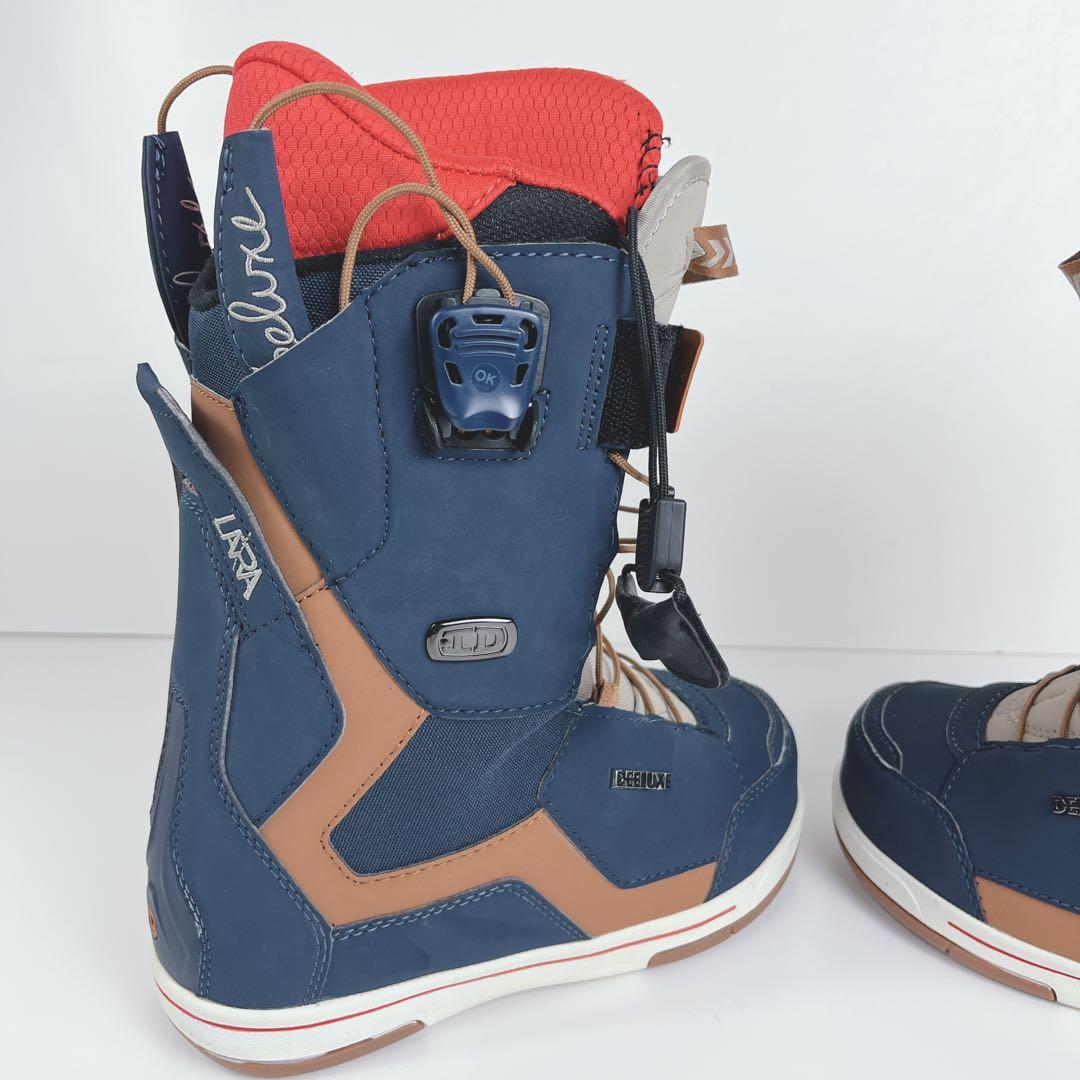 【極美品】スノーボードブーツ　DEELUXE ID 6.1 22.5cm