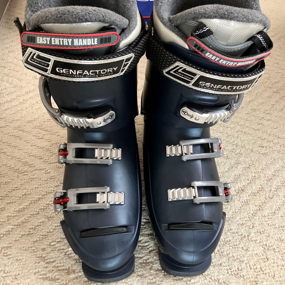 スキー、ビンディング、ブーツセット