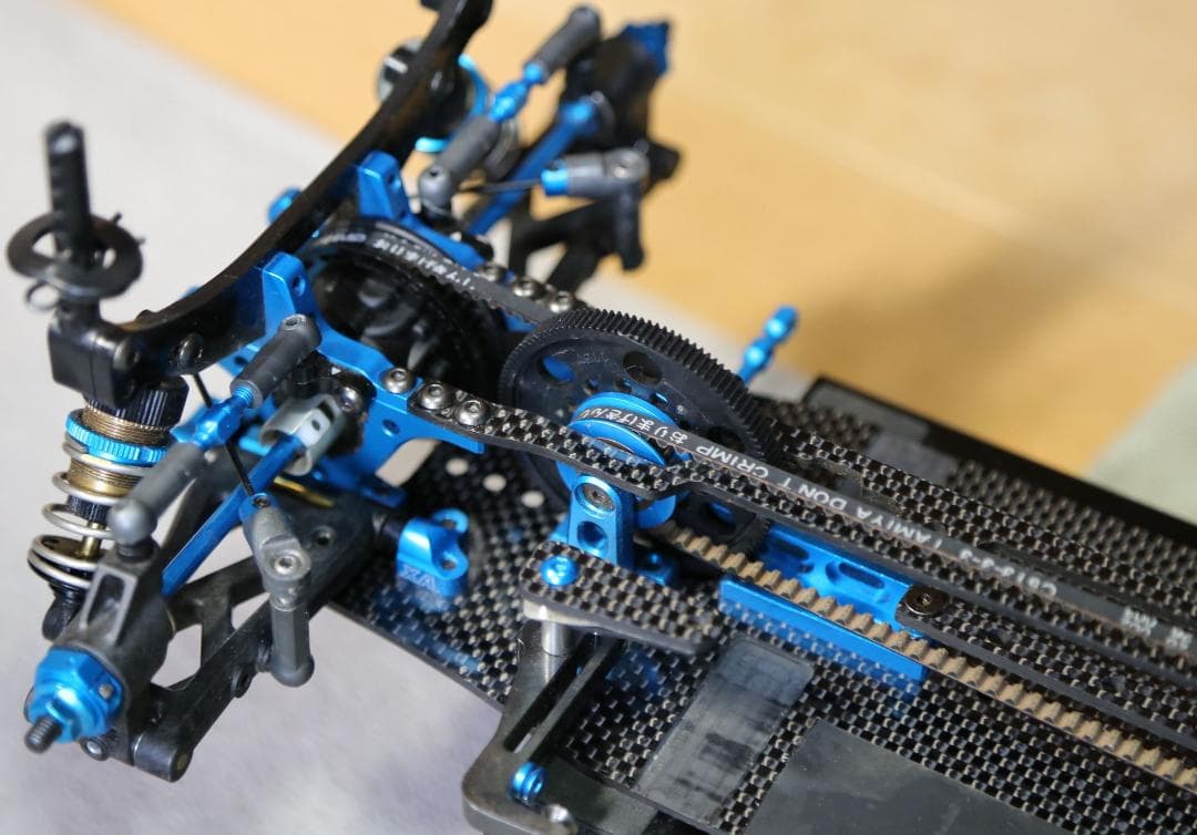 タミヤ TRF419XR 　タイヤ、ライキリボディ他付き　走行僅か品　完成車