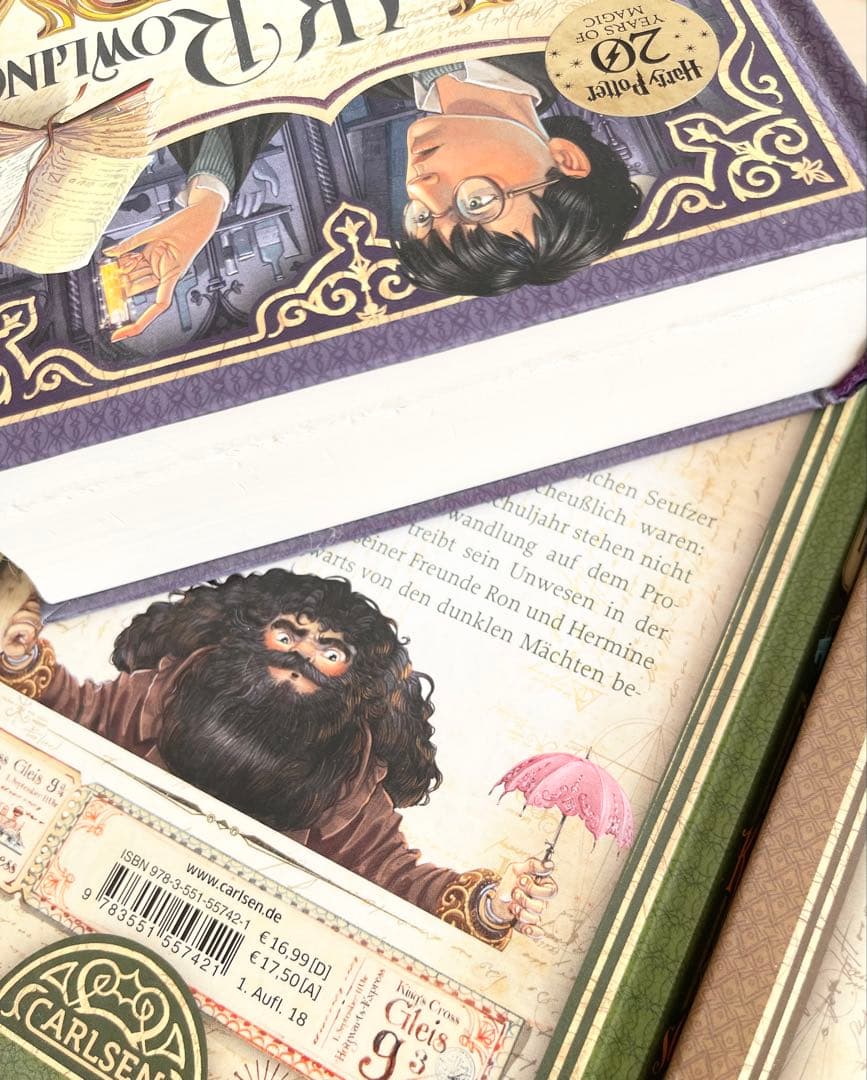 Harry Potter ハリーポッター☆ドイツ語版　7冊　全巻セット