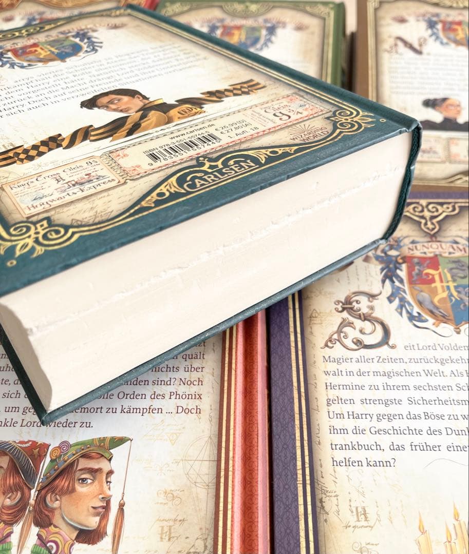 Harry Potter ハリーポッター☆ドイツ語版　7冊　全巻セット