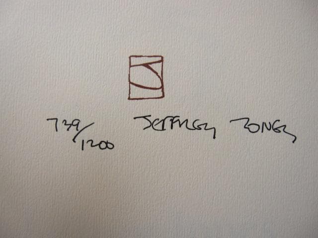 Jeffrey Jones Sketchbook　直筆サイン入り　限定1200部