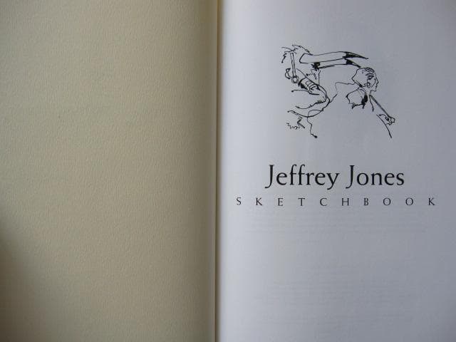 Jeffrey Jones Sketchbook　直筆サイン入り　限定1200部