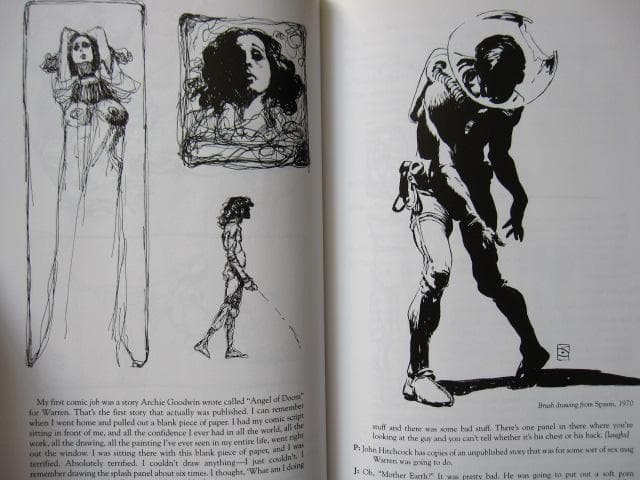 Jeffrey Jones Sketchbook　直筆サイン入り　限定1200部