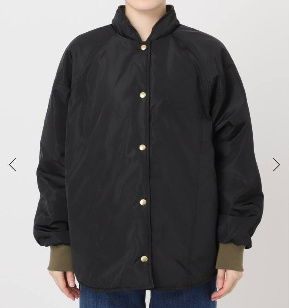 【美品】ウォッシャブル / キルティングリバーシブルブルゾン B.C STOCK