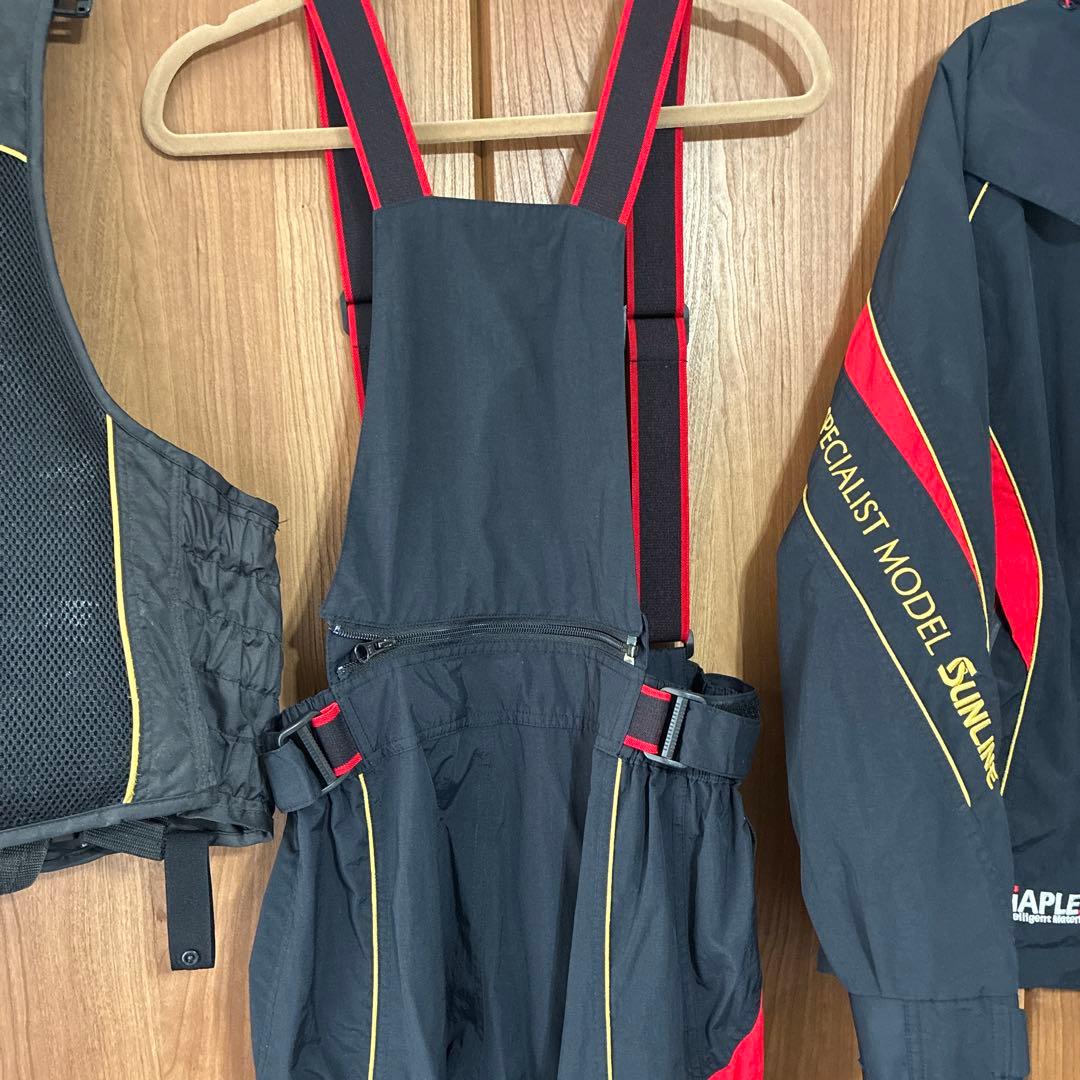 SUNLINE 防寒レイン /ライジャケ　 Lサイズセット