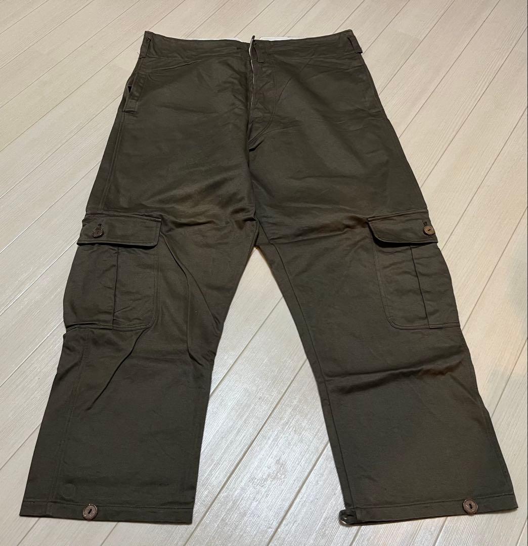 個人業者製　日本海軍　飛行服セパレート型　階級章付き