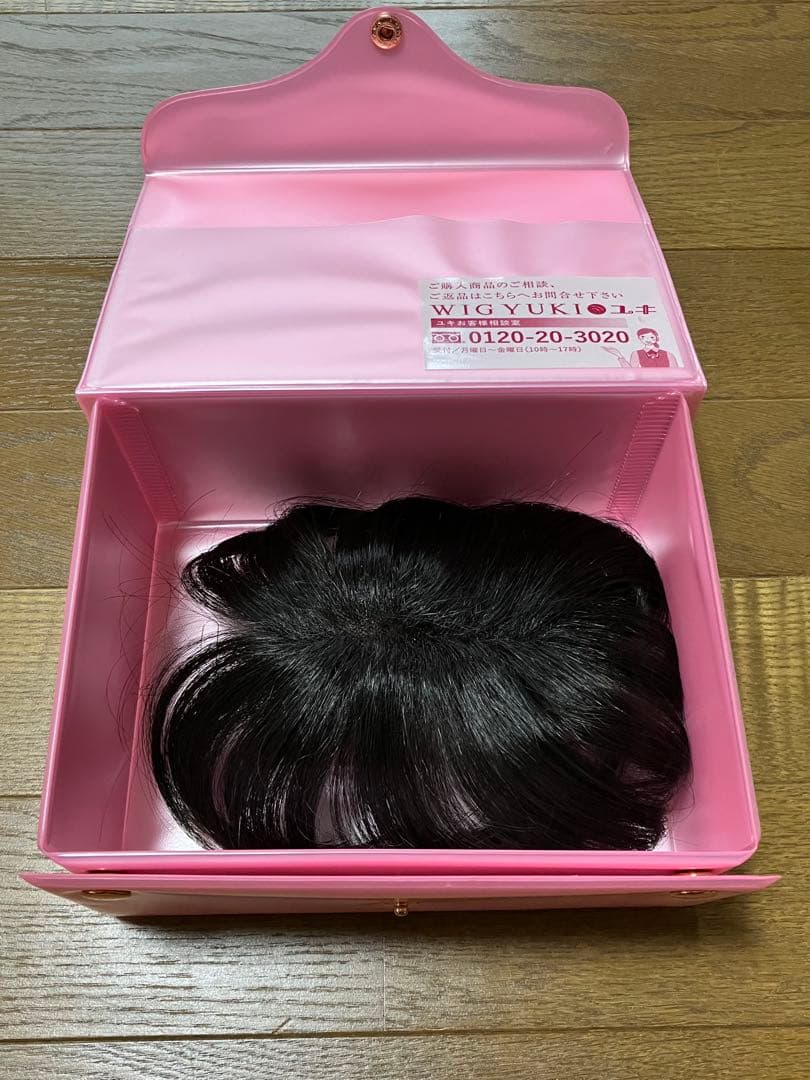 WIG YUKI ウィッグユキ/エアーすけすけピース/Ｍサイズ/人毛ミックス