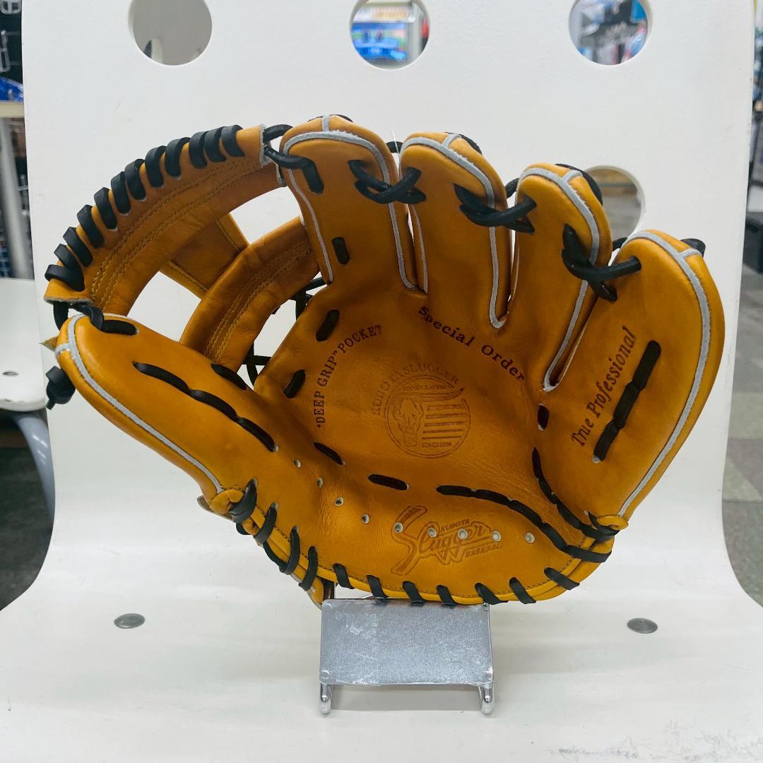 久保田スラッガー　オリジナルオーダーグラブ　硬式用　内野手用　SR1型　型付け済