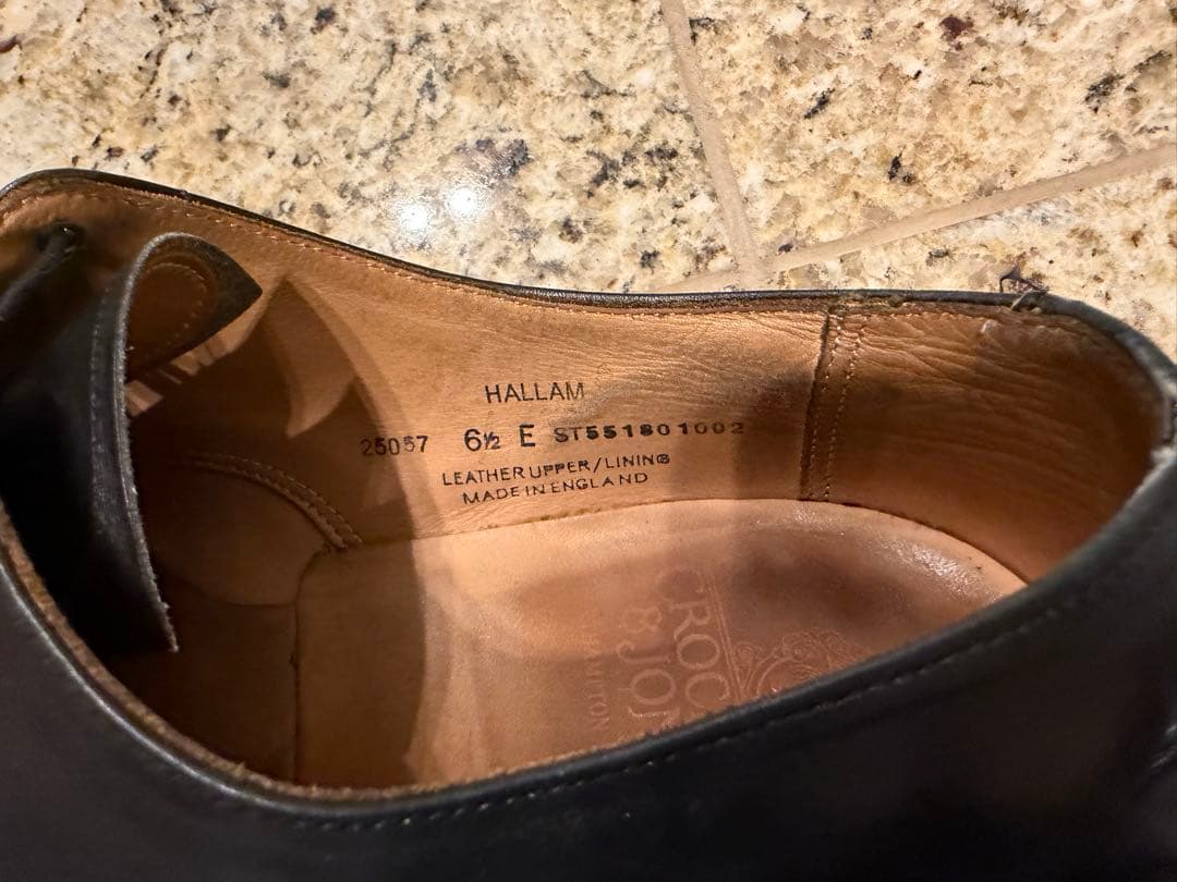 クロケット＆ジョーンズ/Hallam/ 6.5E