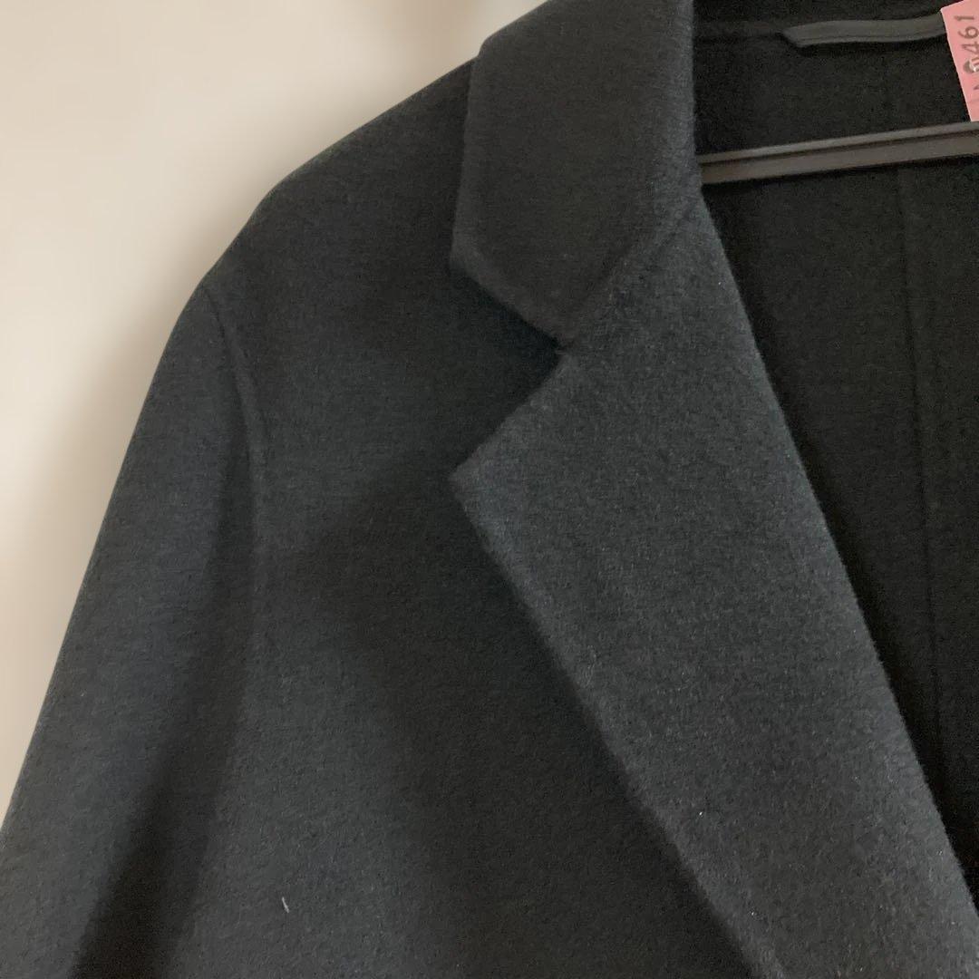 zara ウールオーバーサイズ　ダブルコート　ブラックSサイズ　最終値下げです