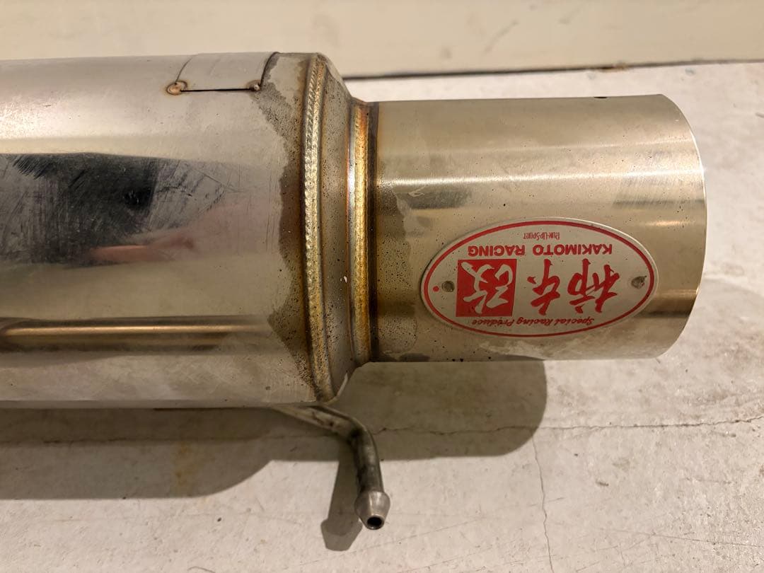 こりどら　ランエボ CT9A マフラー カキモト フルメガn1+Rev