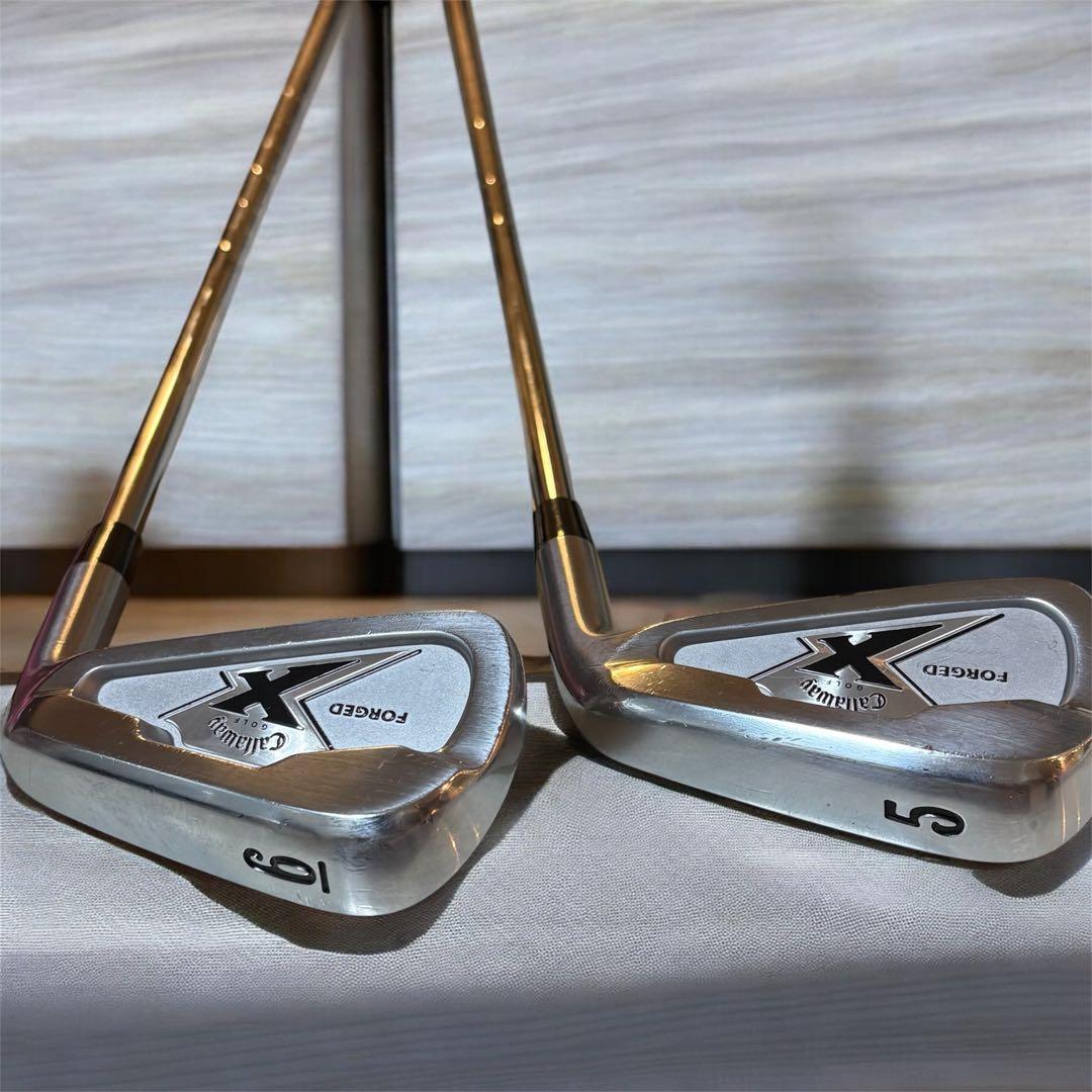 名器！キャロウェイ　X FORGED アイアンセット5〜P.52°.58° 8本