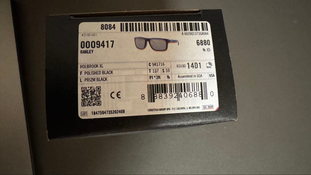 オークリー ホルブルック XL タレックス 偏光レンズ入り