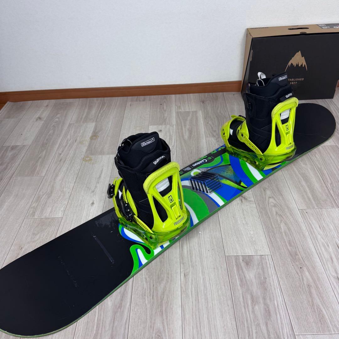 専用BURTON CUSTOM 151cm スノーボード 三点セット