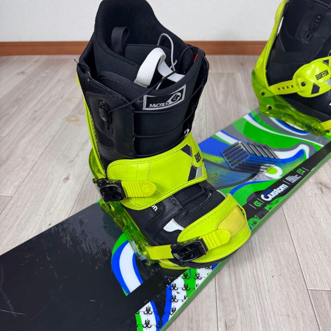 専用BURTON CUSTOM 151cm スノーボード 三点セット