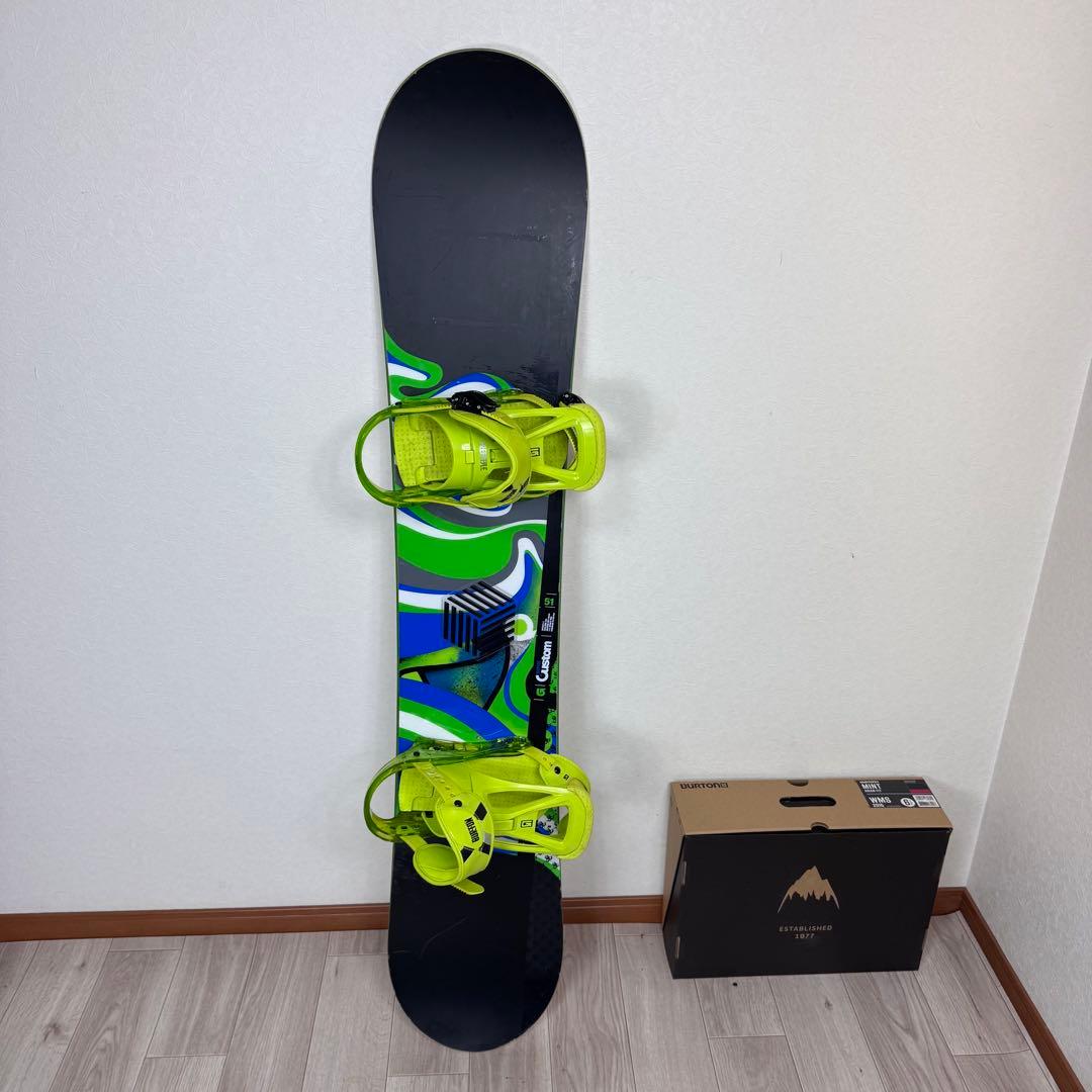 専用BURTON CUSTOM 151cm スノーボード 三点セット