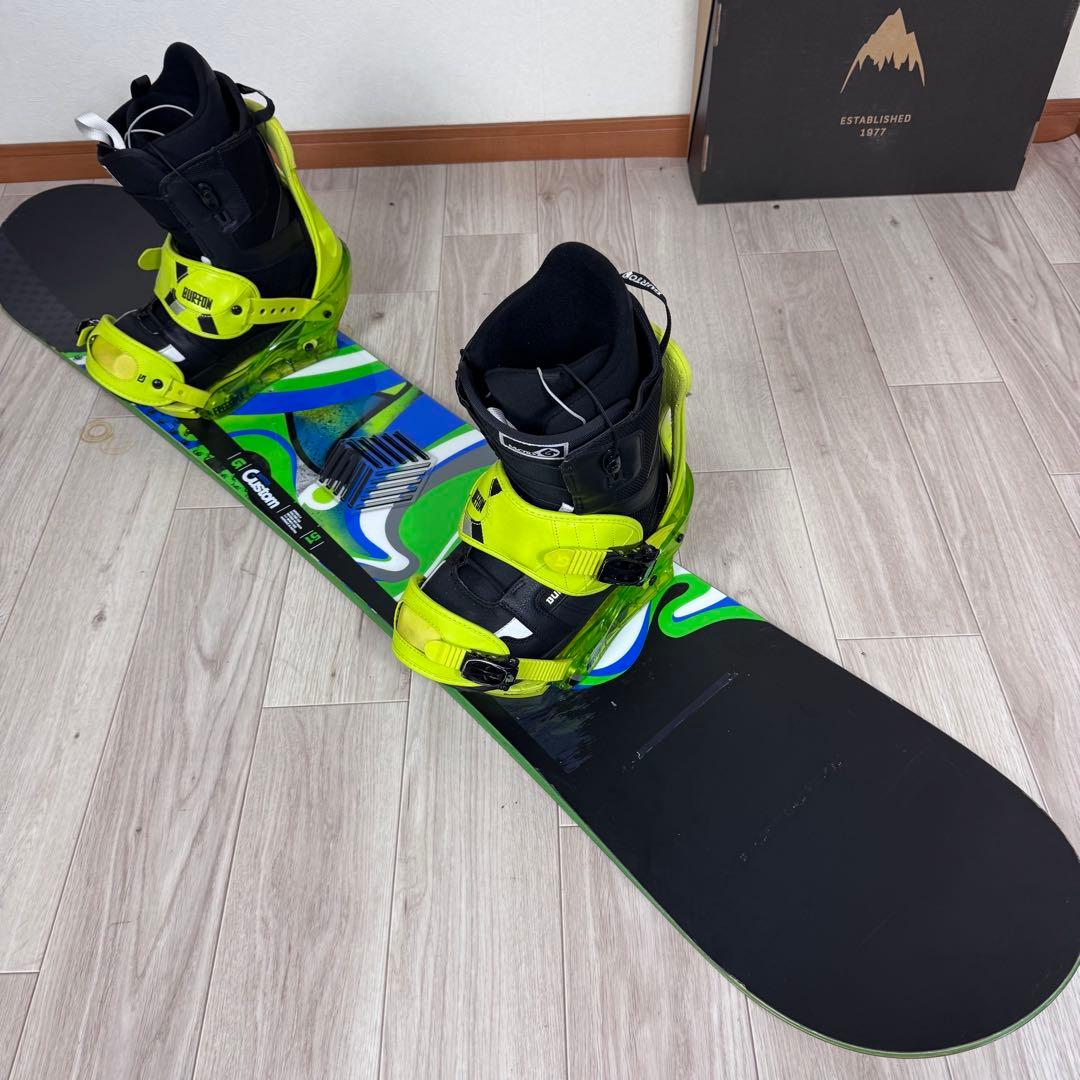 専用BURTON CUSTOM 151cm スノーボード 三点セット