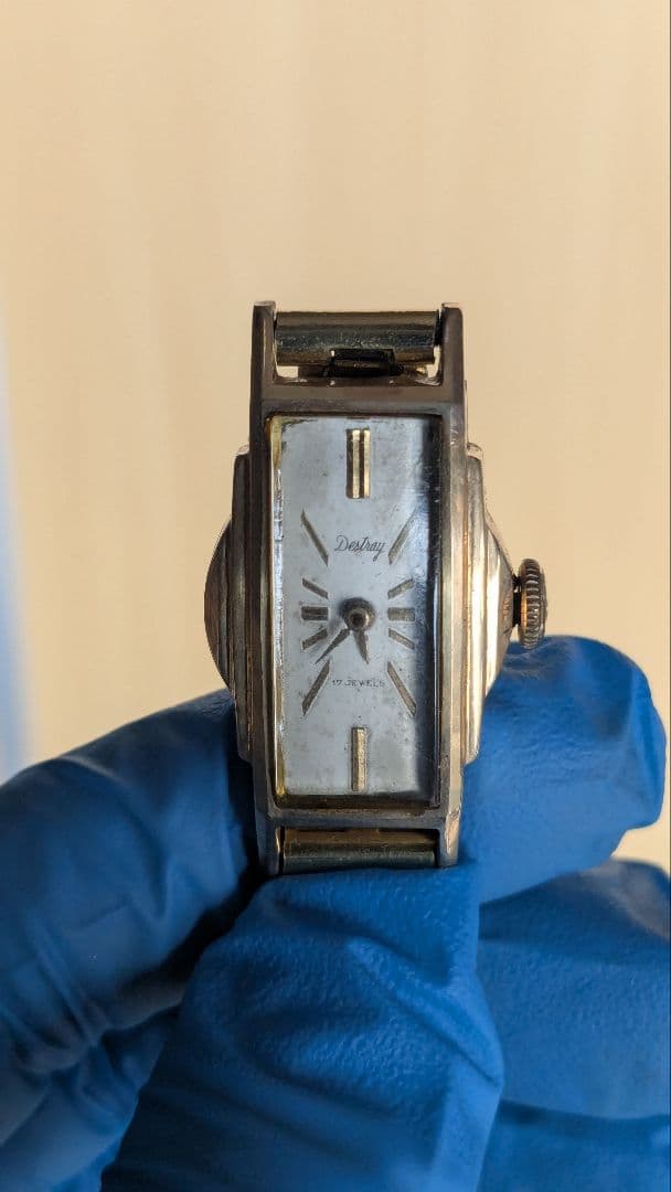 超希少品　Destray SEIKO K18 手巻き 不動 レディース 腕時計