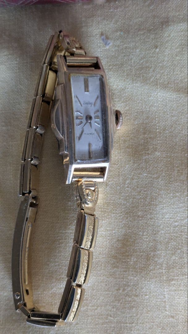 超希少品　Destray SEIKO K18 手巻き 不動 レディース 腕時計