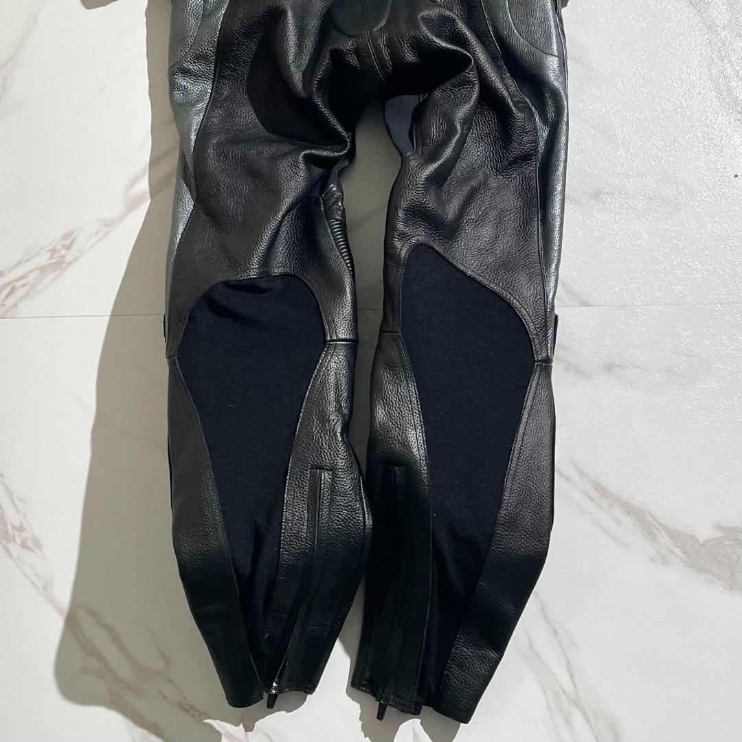 未使用　SPEED OF SOUND　SOS-18　レザースーツ　白黒　革ツナギ