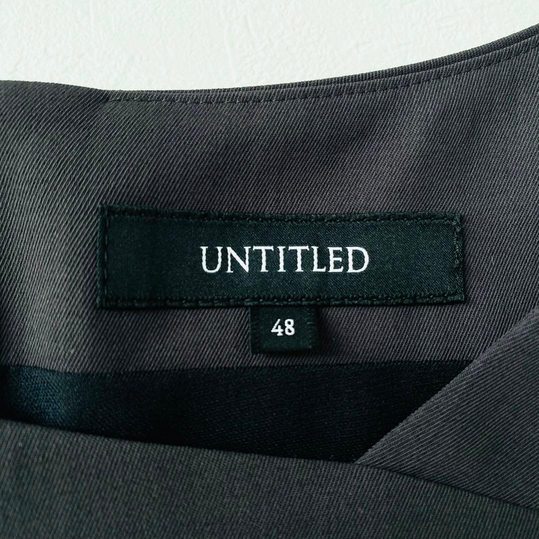 2690A美品アンタイトル　アシメネックワンピース 定価2.6万円