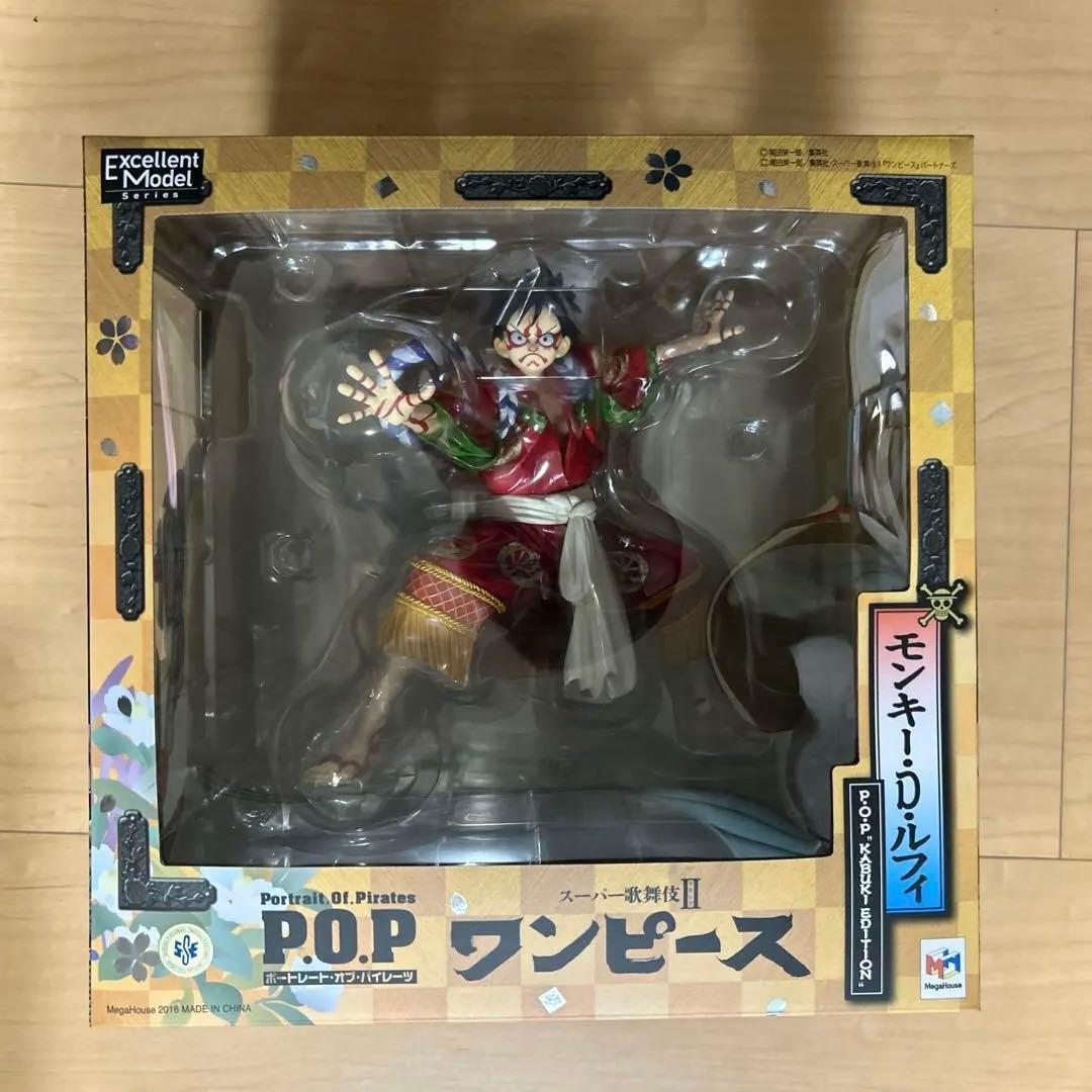 国内正規品 新品 POP歌舞伎KABUKI EDITION赤ルフィ ワンピース