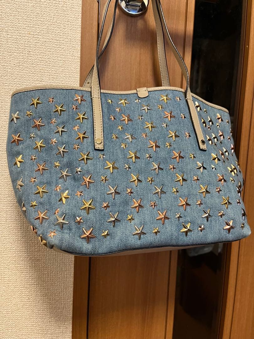 ジミーチュウデニムトートバッグ