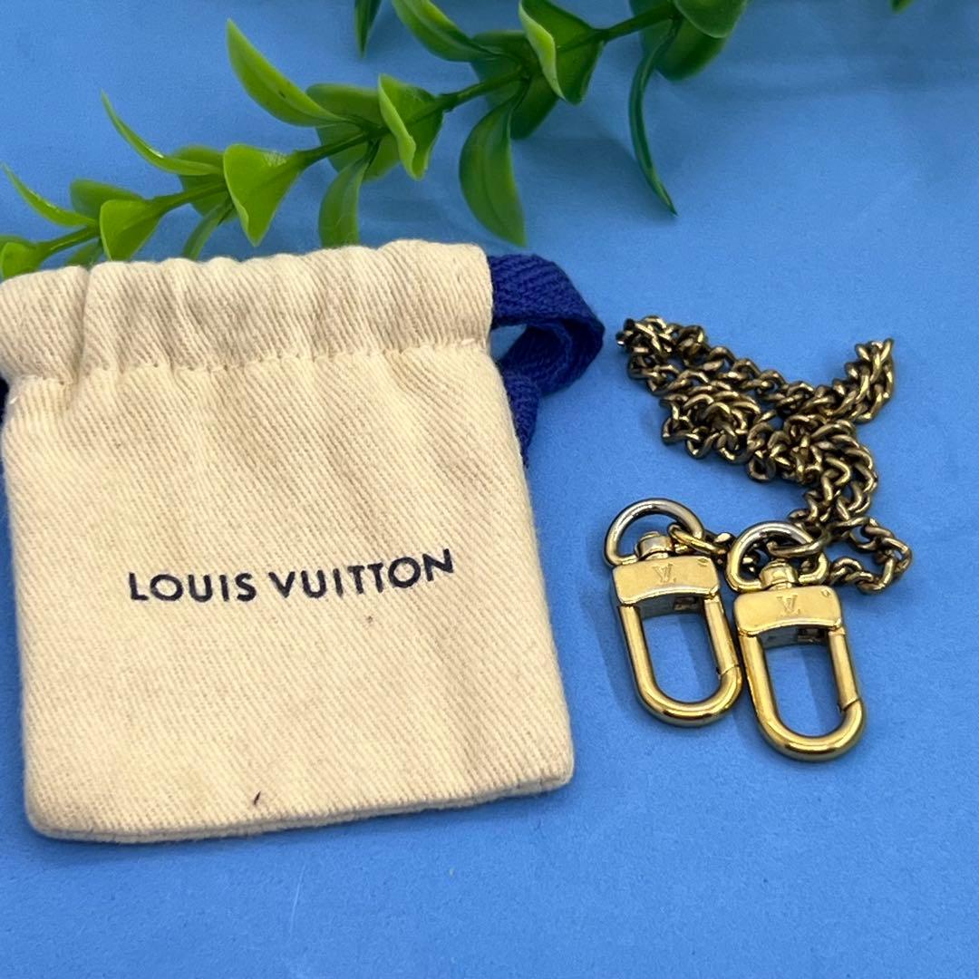 ルイ ヴィトン ウォレットチェーン ゴールド キーホルダー 053050