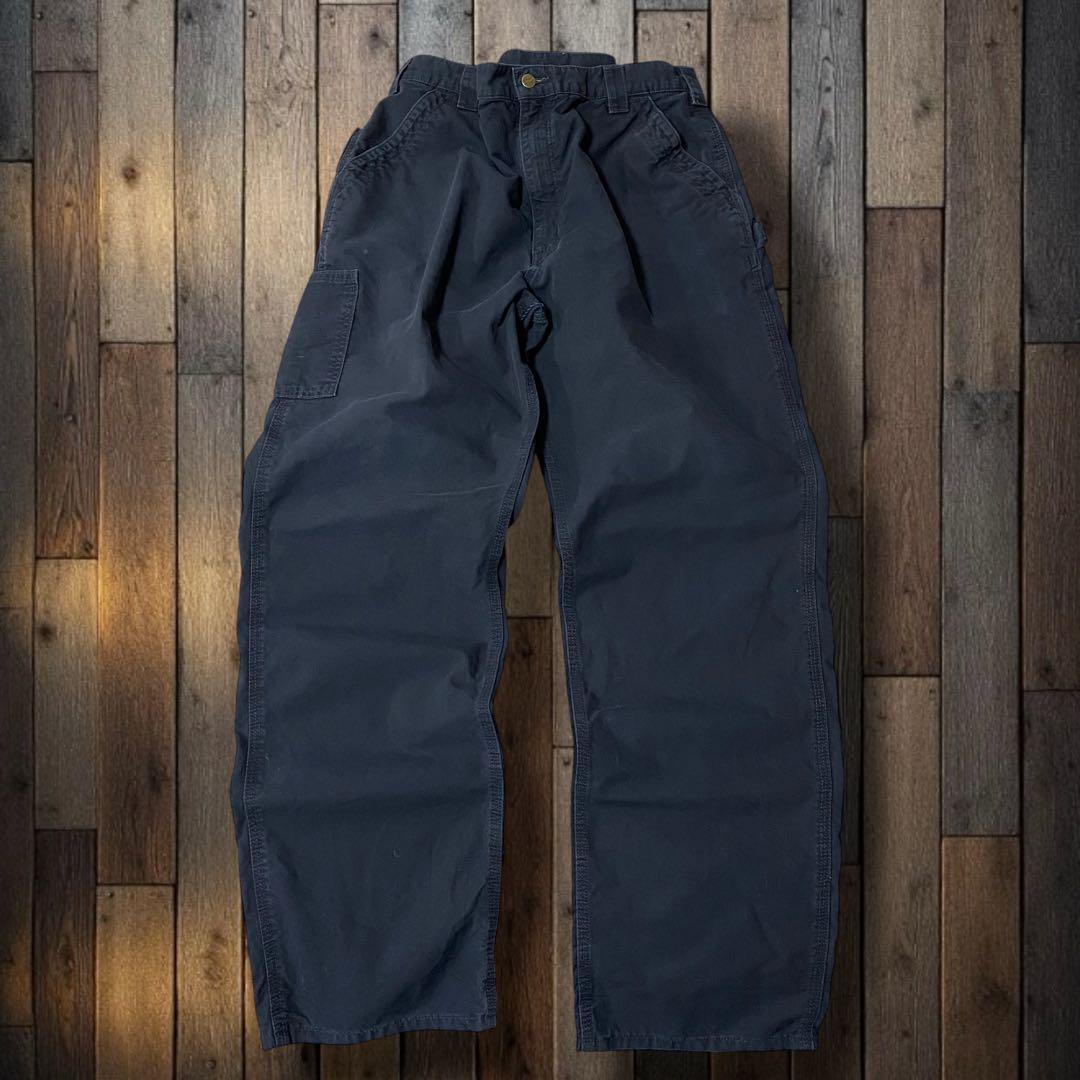 い*け様 カーハート ルーズフィット キャンバスペインターワークパンツW38