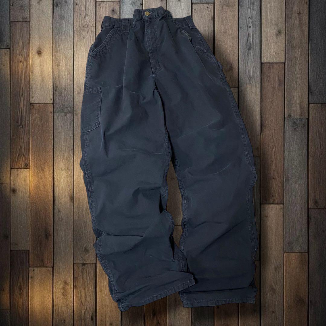 い*け様 カーハート ルーズフィット キャンバスペインターワークパンツW38