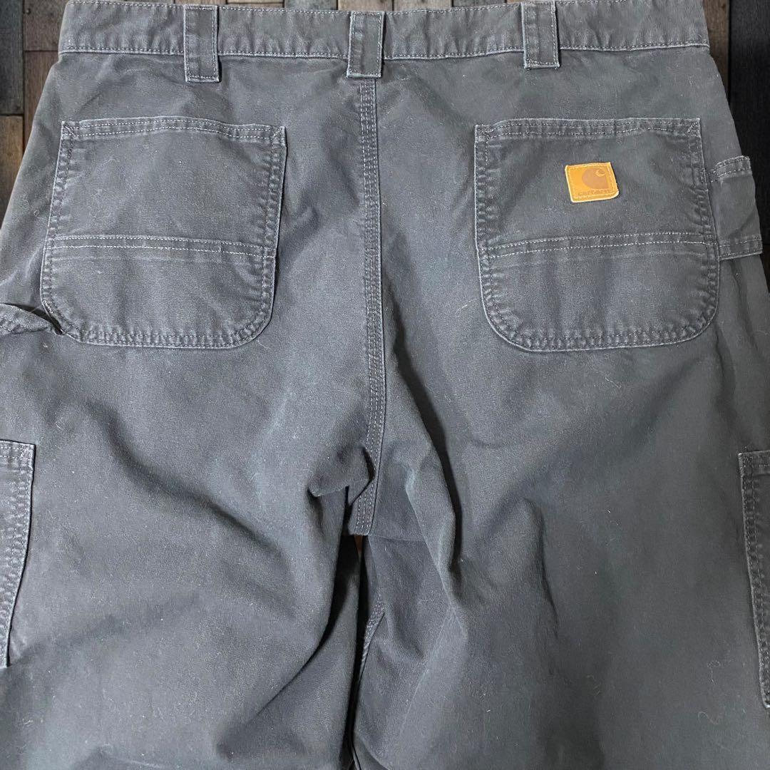 い*け様 カーハート ルーズフィット キャンバスペインターワークパンツW38