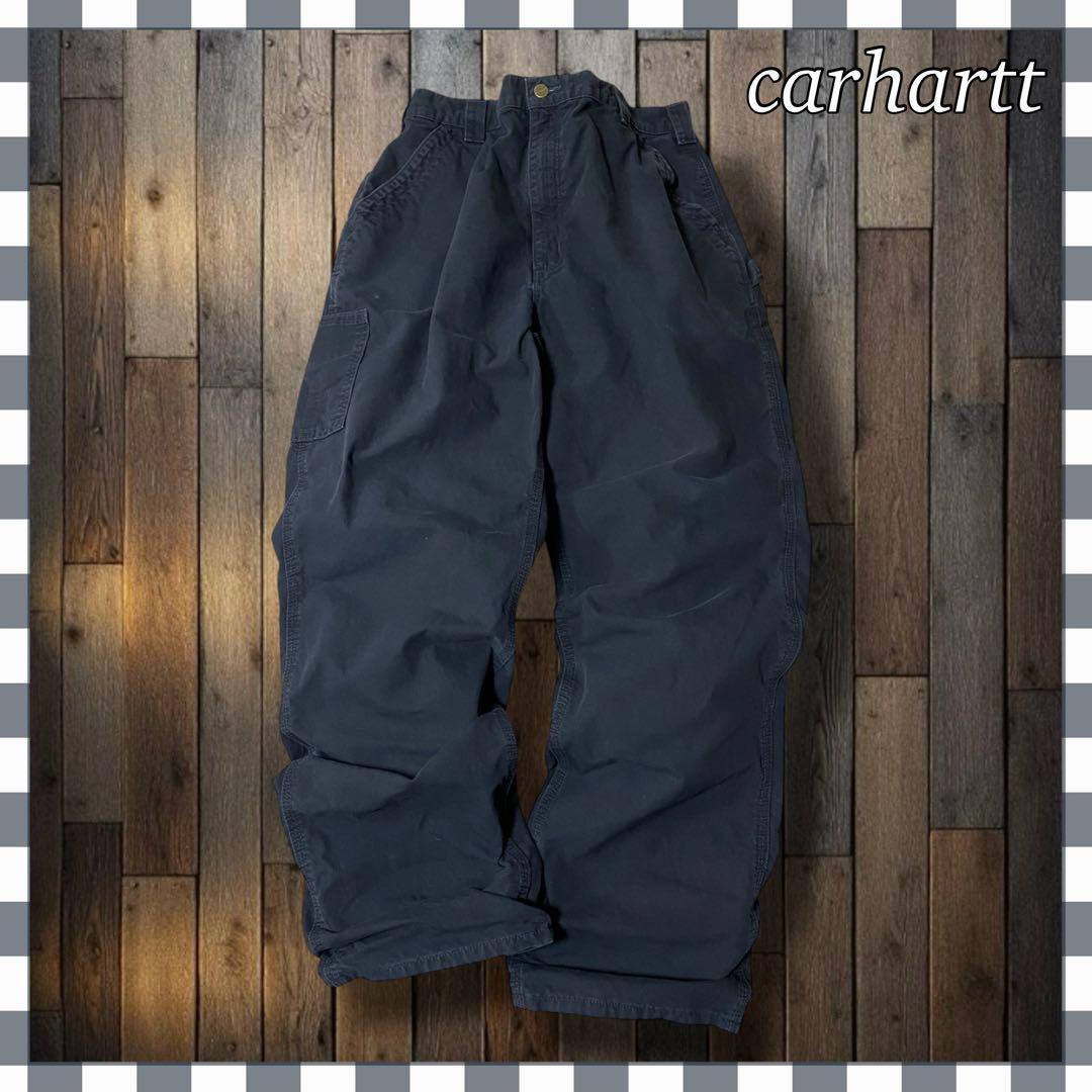 い*け様 カーハート ルーズフィット キャンバスペインターワークパンツW38