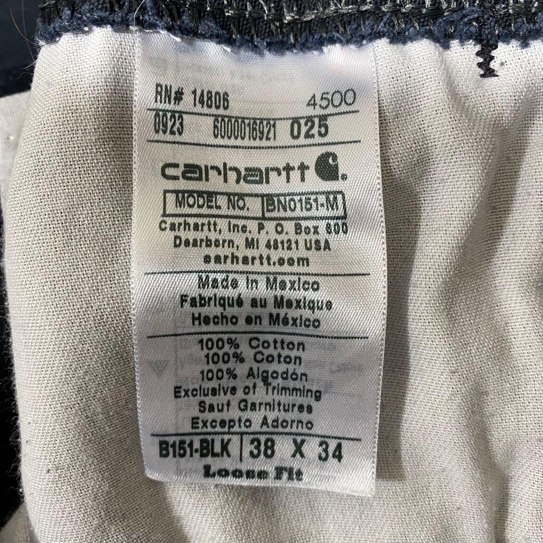 い*け様 カーハート ルーズフィット キャンバスペインターワークパンツW38
