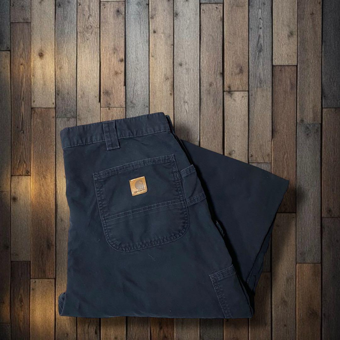 い*け様 カーハート ルーズフィット キャンバスペインターワークパンツW38