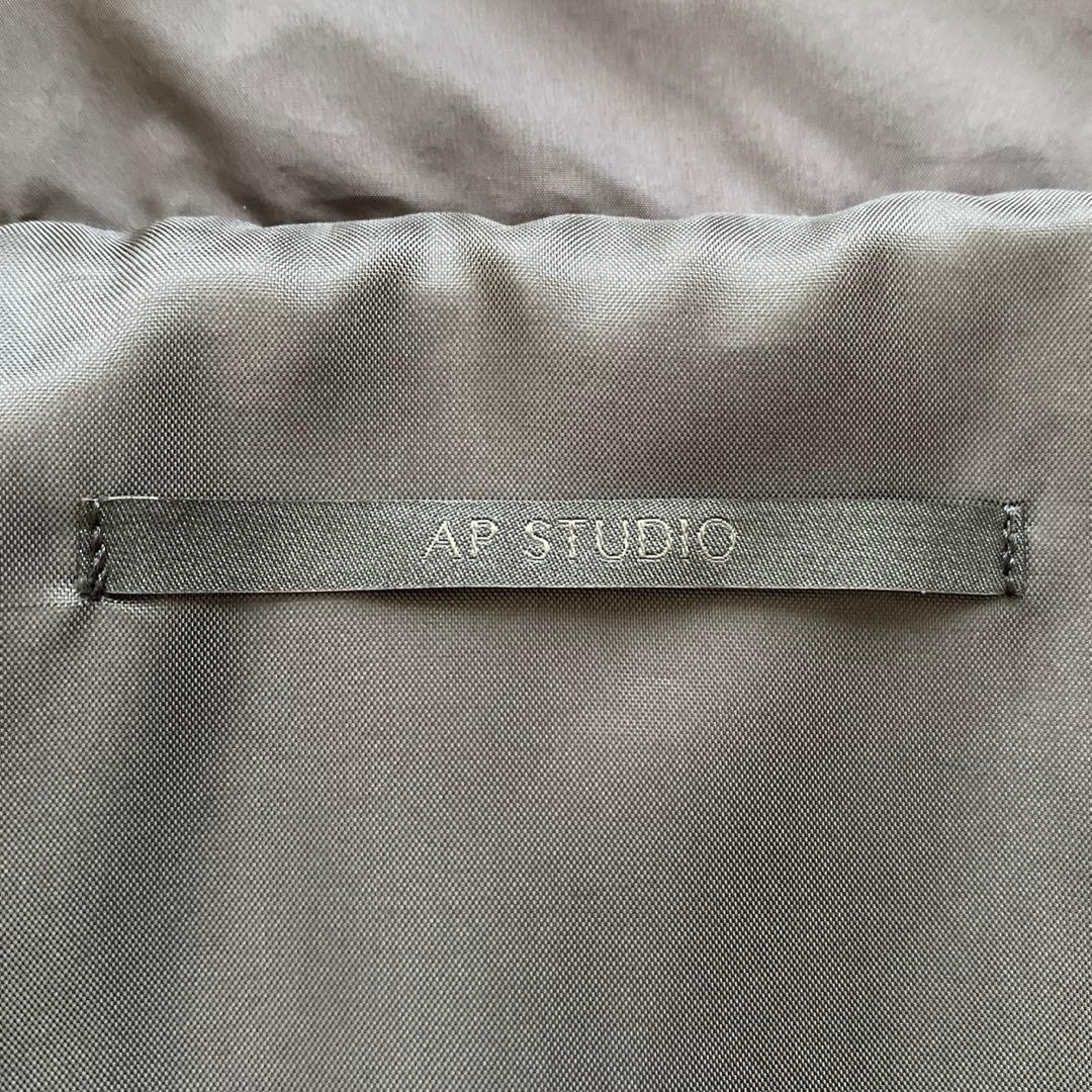 AP STUDIO ダウンベスト ブラック