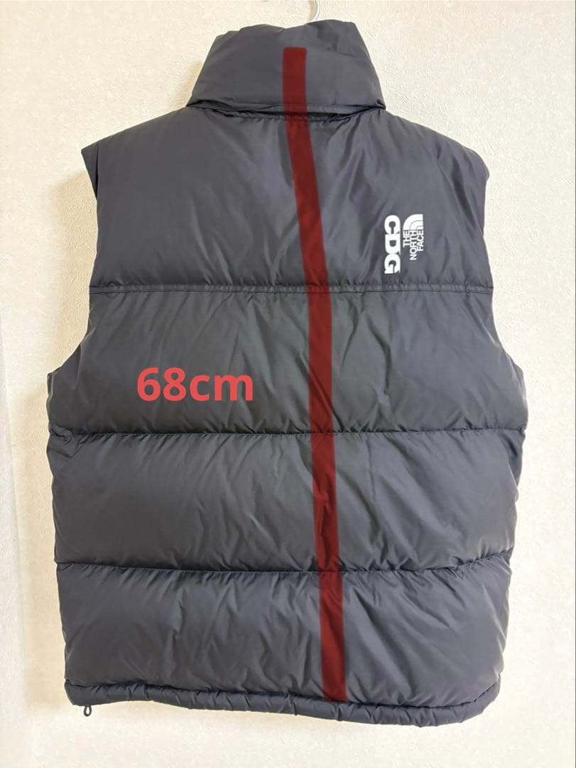 North Face & CDG Nuptse Vest サイズS