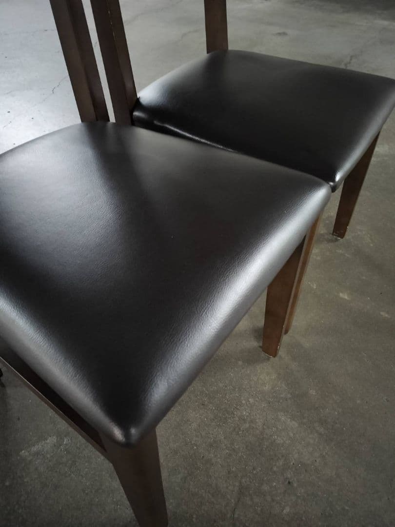 ✯美品✯ベルメゾン Disney ミッキーモチーフ 天然木チェア 2脚セット