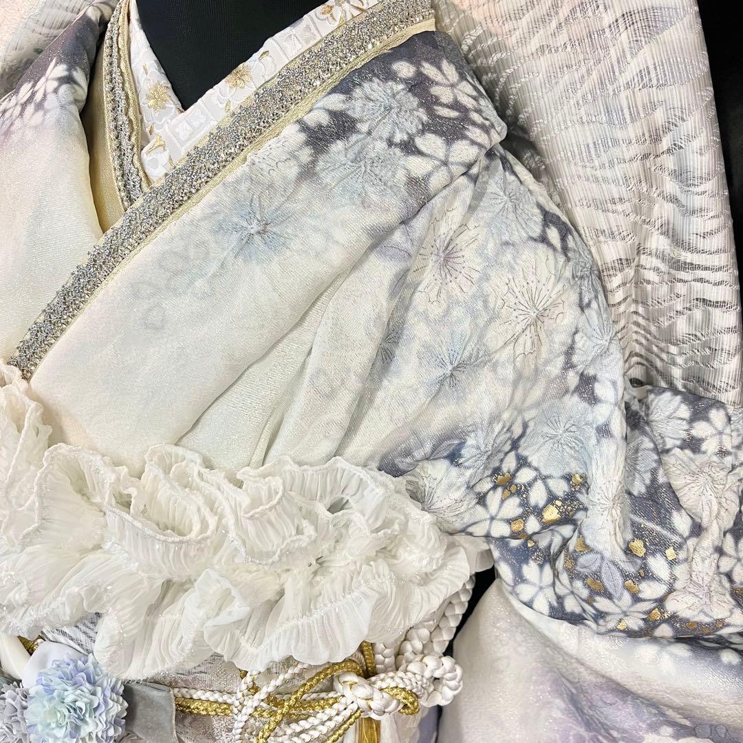 振袖フルセット■辻が花振袖■花絞り■関芳新品オーダー■正絹■成人式振り袖