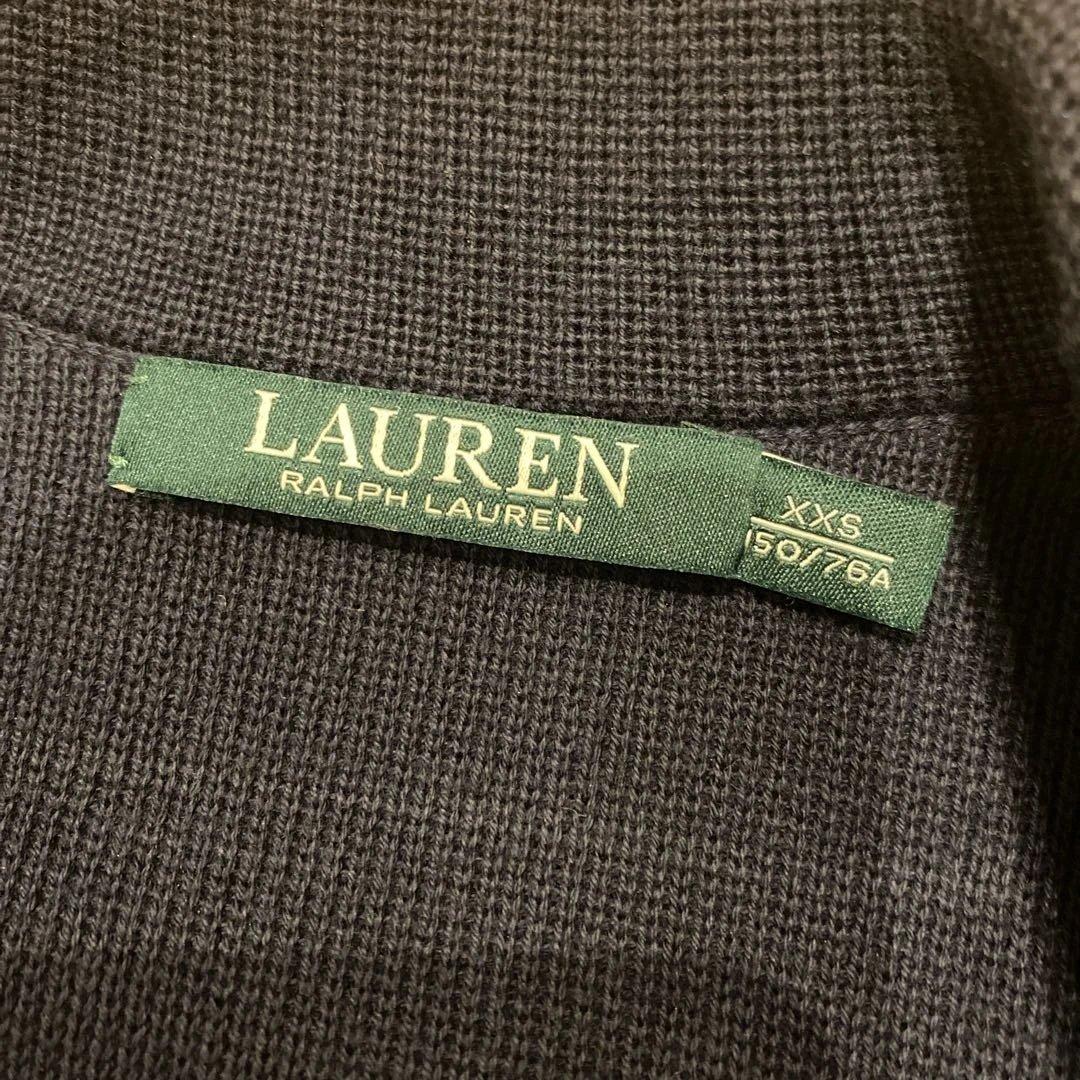 美品‼️必見‼️ラルフローレン！ニットジャケット！美シルエット！xxsサイズ