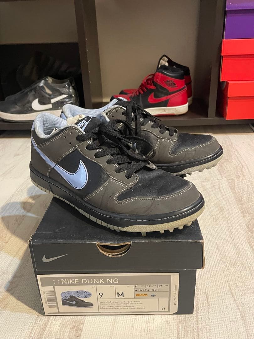 激レア　Nike Dunk ゴルフシューズ 27