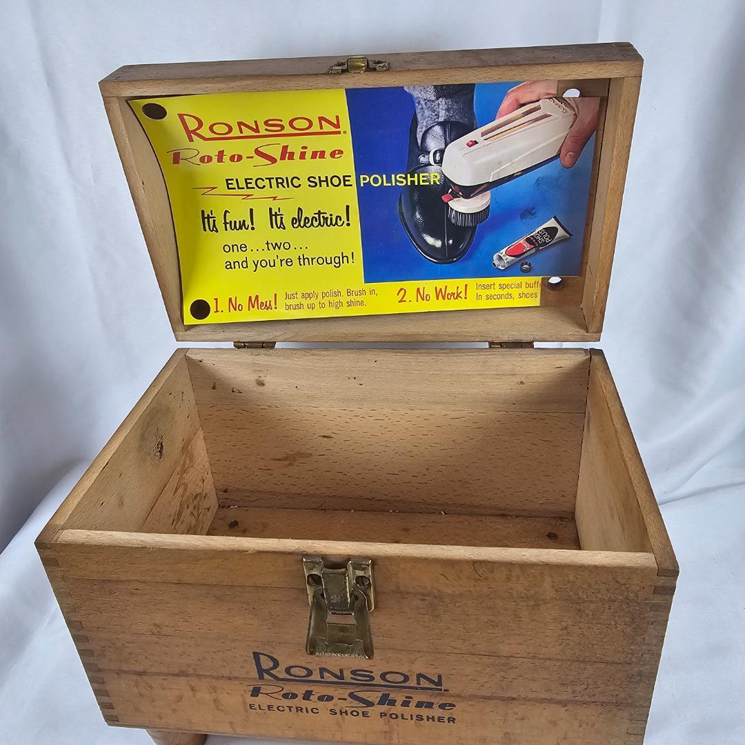 RONSON 靴磨きセット アンティーク 60s USA